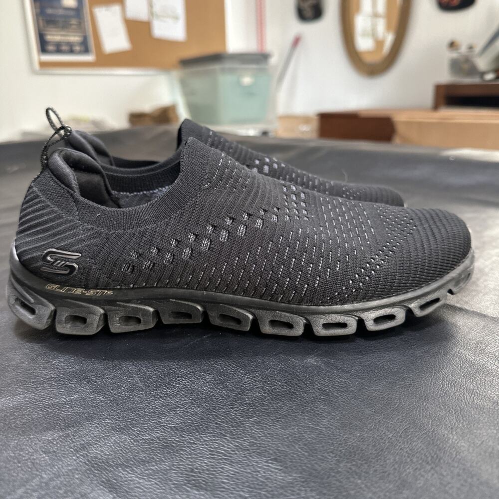 SKECHERS AIR-COOLED MEMORY FOAM US WOMEN 8.5 BLACK - 111